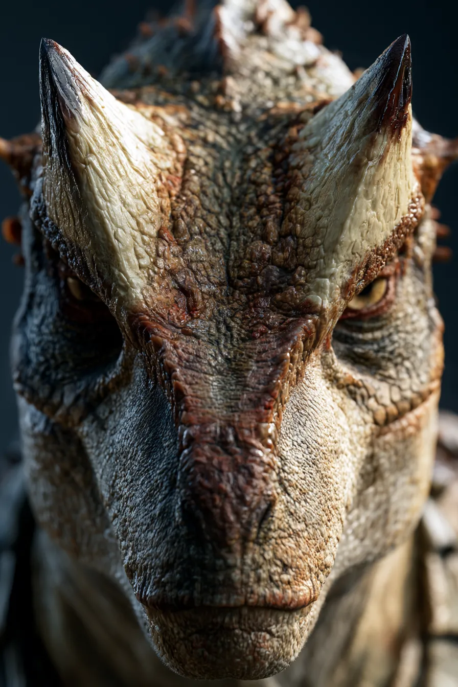 Realistic paleoart of Carnotaurus sastrei, a horned abelisaurid theropod with a powerful tail from the Late Cretaceous, with accurate proportions and natural color.